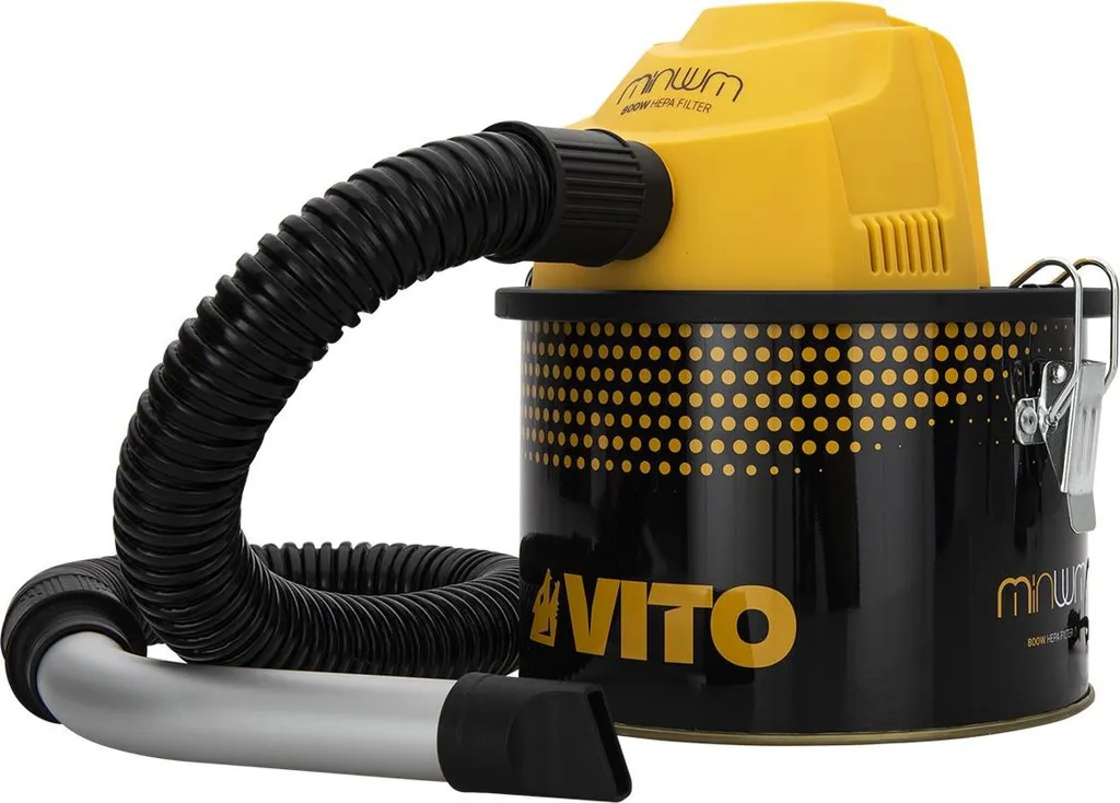 Aspirapolvere per cenere 800W 4 litri Filtro HEPA Cenere calda fino a 40°CVITO