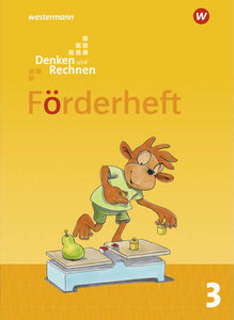 Denken und Rechnen 3. Förderheft. Allgemeine Ausgabe Produktbild 