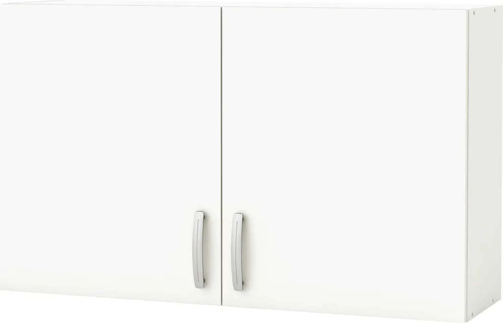 Rangement de cuisine suspendu ALBEDO V CasaDolce blanc 100 cm de large