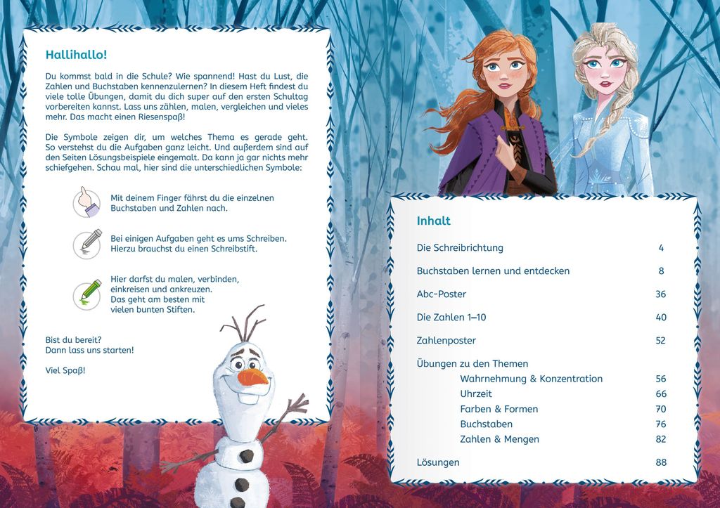 Disney Die Eiskönigin 2: Das große Vorschulbuch Obrázok produktu 