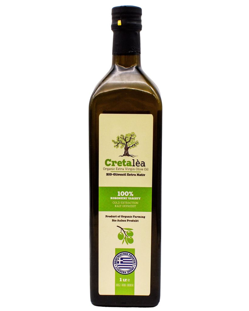 Olivenöl 1 Liter extra nativ aus biologischem Anbau - Produktbild 