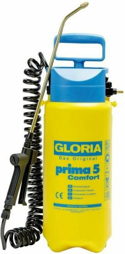 Druckzerstäuber für den Garten Gloria Prima 5 Comfort Kunststoff 5 L