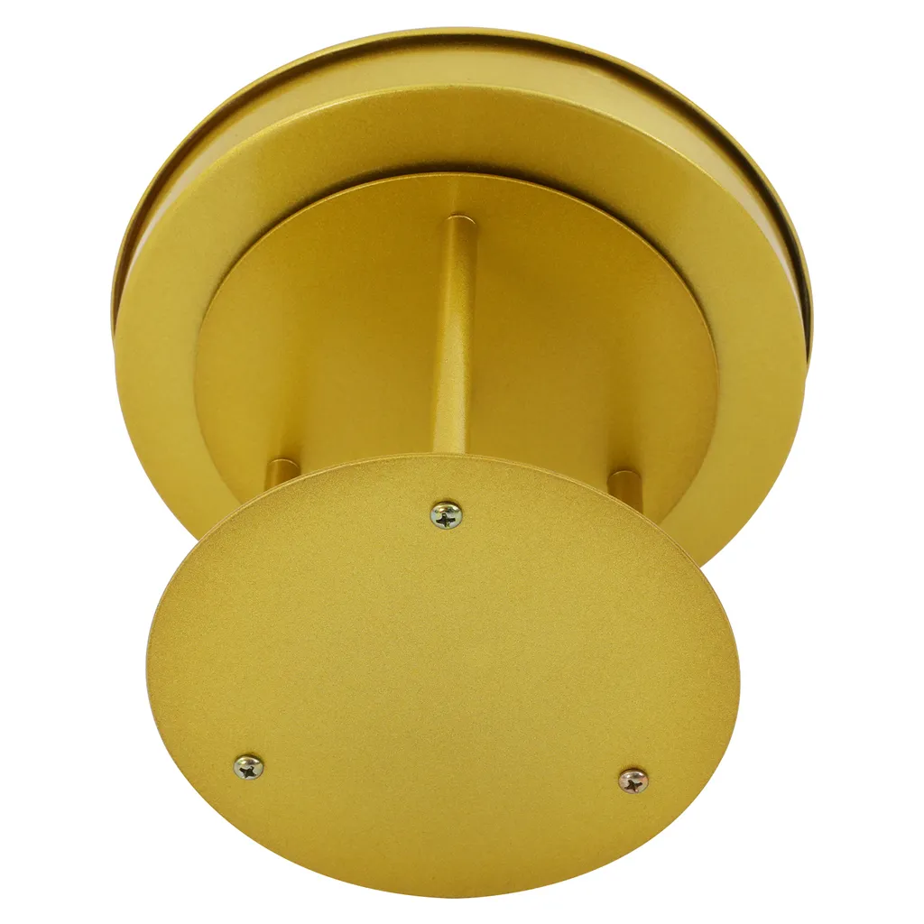 Porte-Fleurs Rond Géométrique 20x15cm, Structure Stable en Métal - 10Pcs