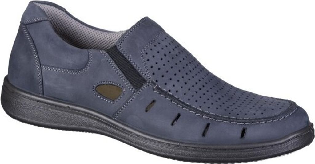 Jomos Slipper in Übergrößen Blau 463312 12 861 große Produktbild 