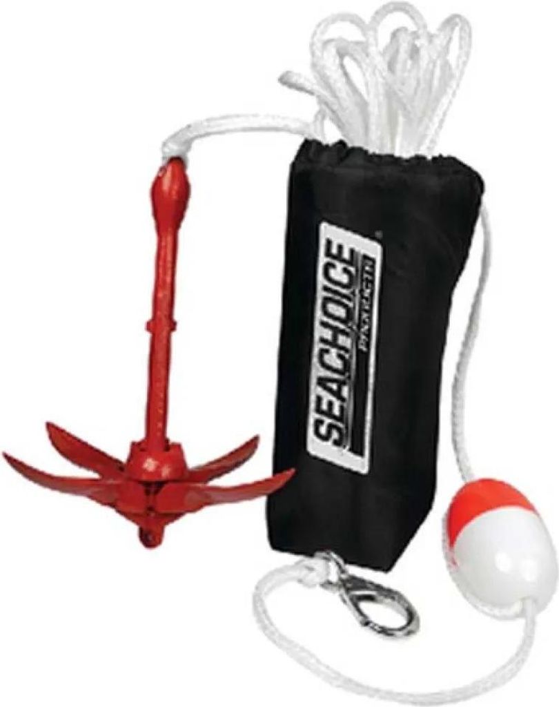 Seachoice Greifanker-set Rot 1.6 kg Rot 1.6 kg