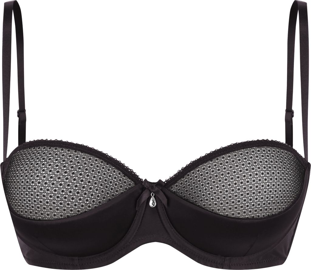 Petite fleur gold Büstenhebe schwarz Größe 70 Cup A