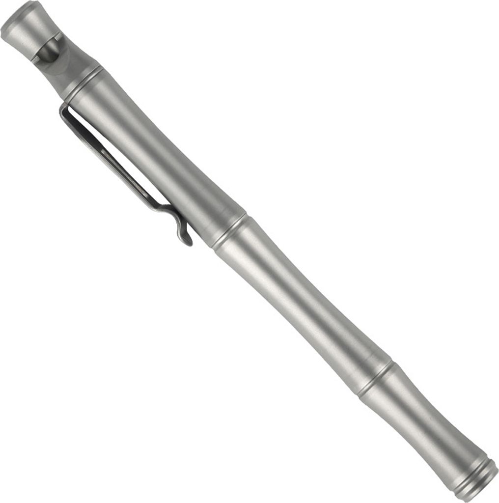 Ti Alloy Outdoor Survival Whistle Pen Kugelschreiber Multi Tools Signature Pen mit Clip