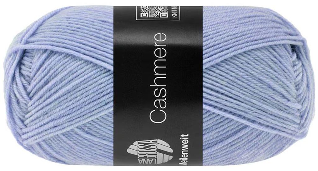 Lana Grossa - Meilenweit 4-fach 50g Cashmere 0062 hellblau Produktbild 