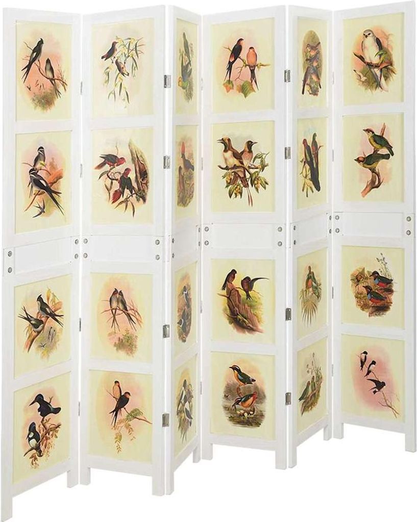 Romdivider-Panel Weiß 212 x 165 cm MDF