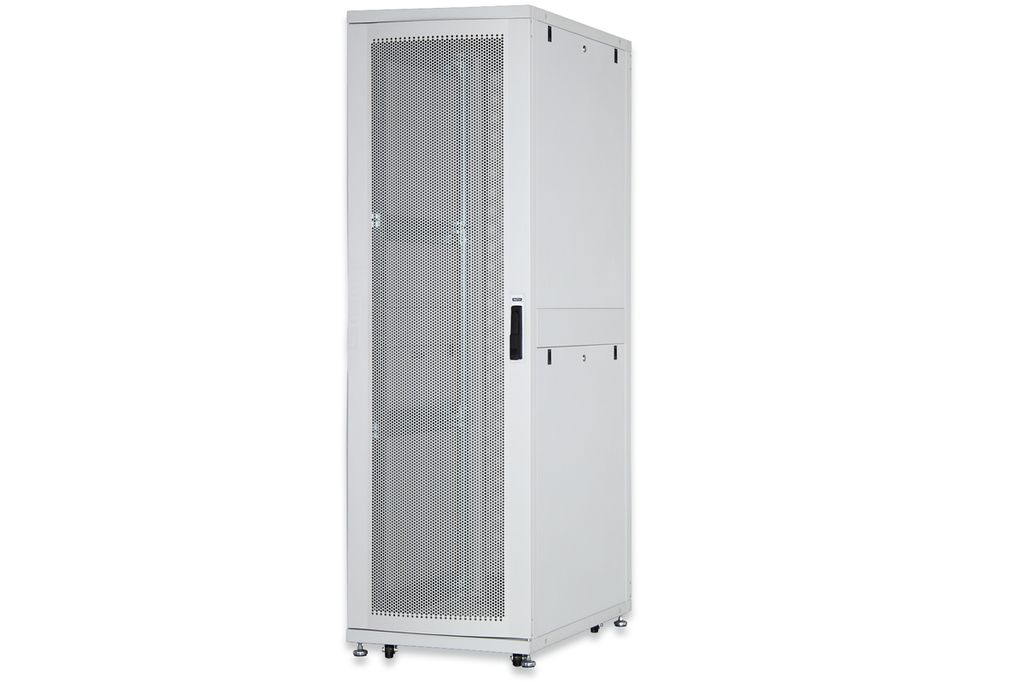 DIGITUS Serverschrank Unique 42HE 1970x600x1000mm grau (Speditionsversand)