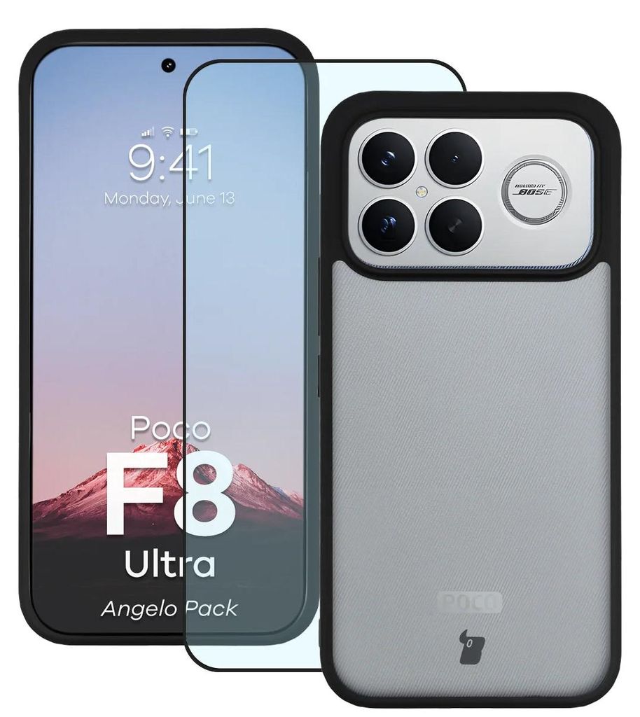 Schutzhülle + gehärtetem Glas für Xiaomi POCO F8 Ultra, Produktbild 