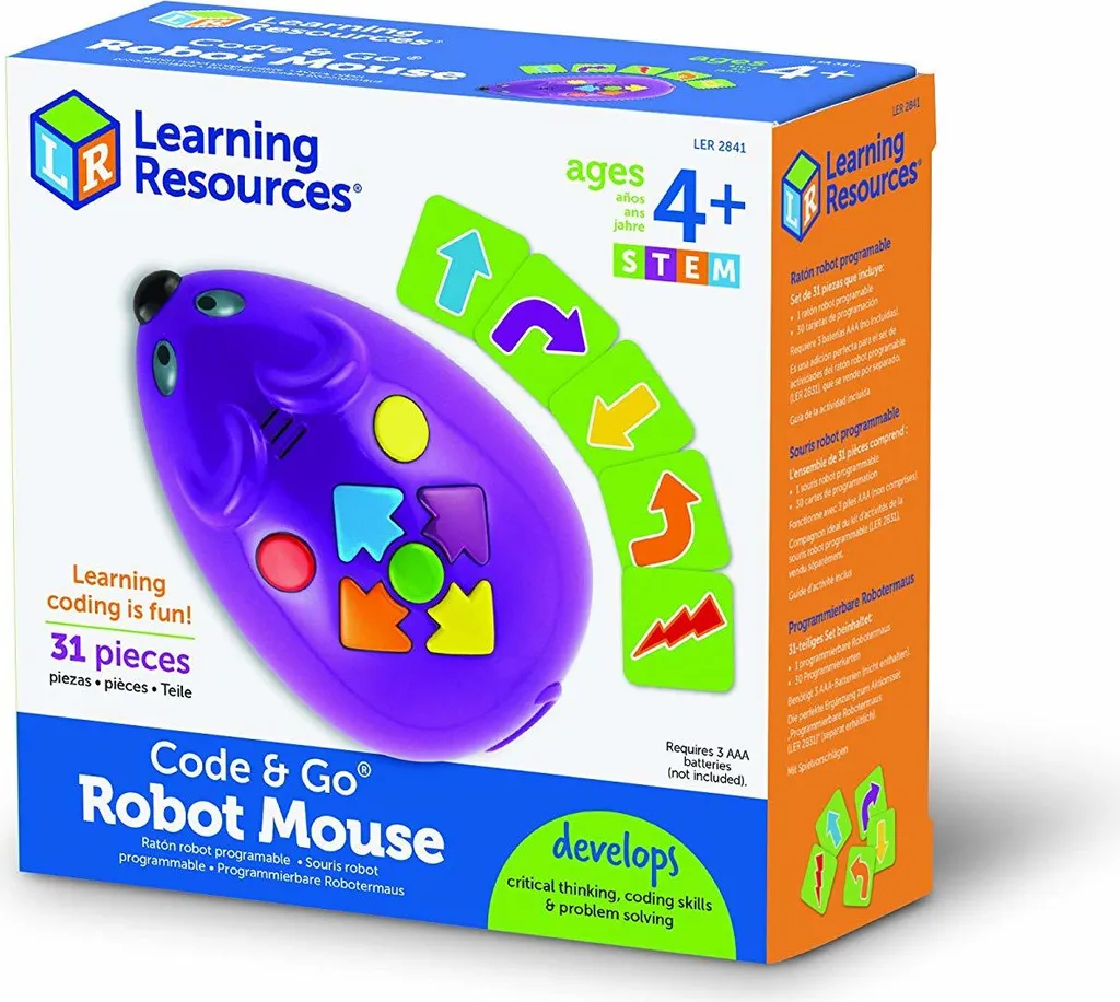 Jeu STEM Jack la souris robot programmable pour apprendre le codage