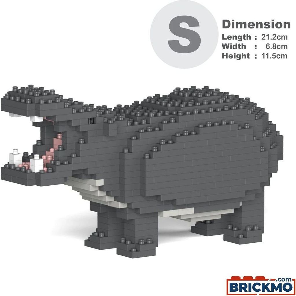 JEKCA Bricks Hippo 01 ST19ML33