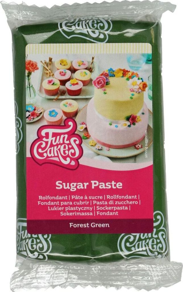 FunCakes Rollfondant Waldgrün 250 g Produktbild 3