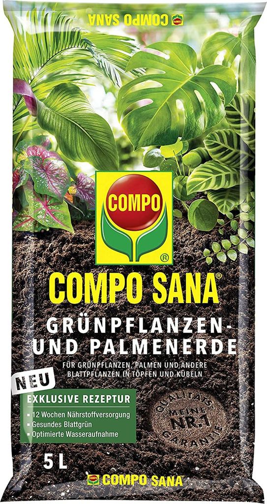 SANA Terreau pour plantes vertes et palmiers Image du produit 