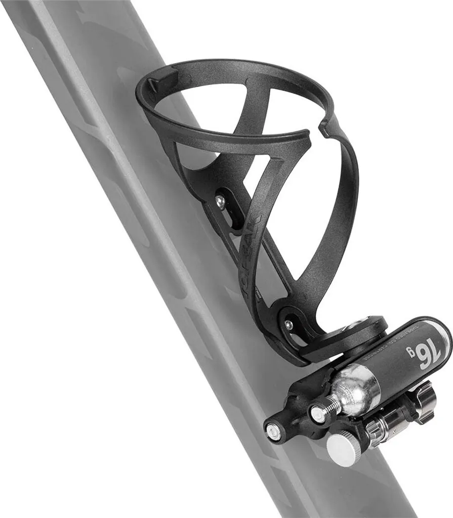 Topeak Ninja Master+ Co2 Noire - Support de Gonflage Discret et Robuste - 6