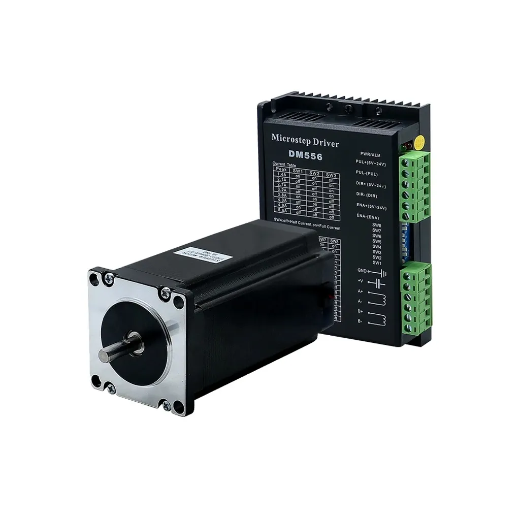 Moteur pas à pas hybride 3 Nm avec driver DM556 haute précision 8 mm