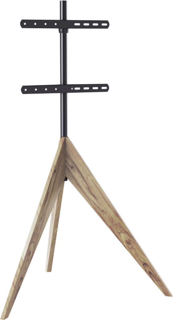 XTRARM Argo Tripod TV Ständer Holz + Kabelführung - TV-Empfehlung ca.: 26-65 Zoll - VESA 100x100 ... 200x200 ... 400x400 mm - Drehbar / Schwenkbar