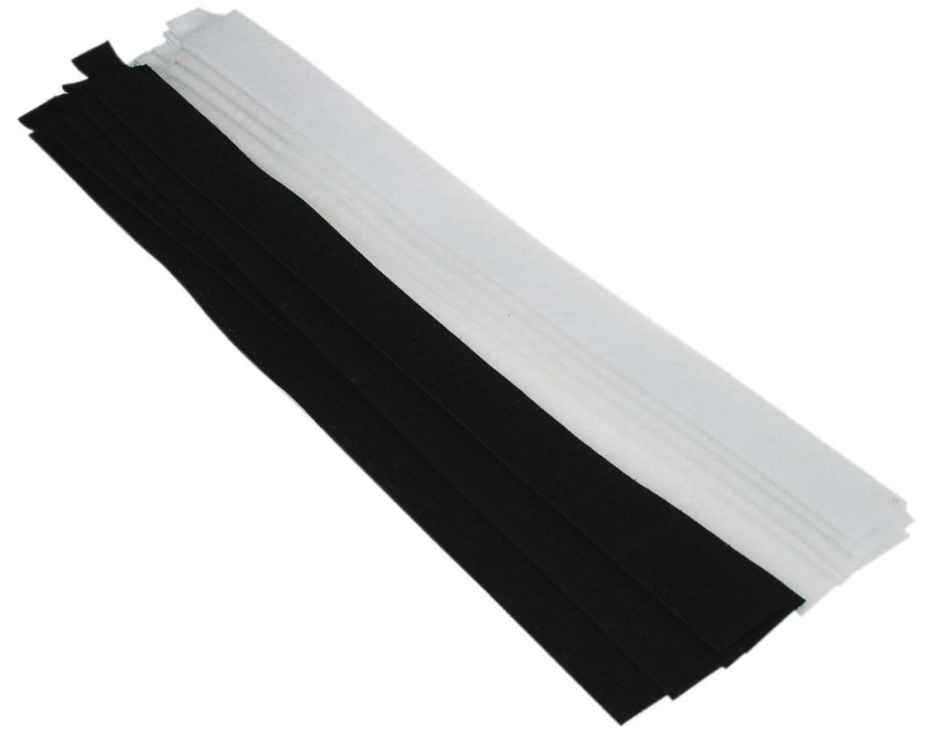Klettverschluss Kabelbinder Satz 10 teilig Klettband Produktbild 