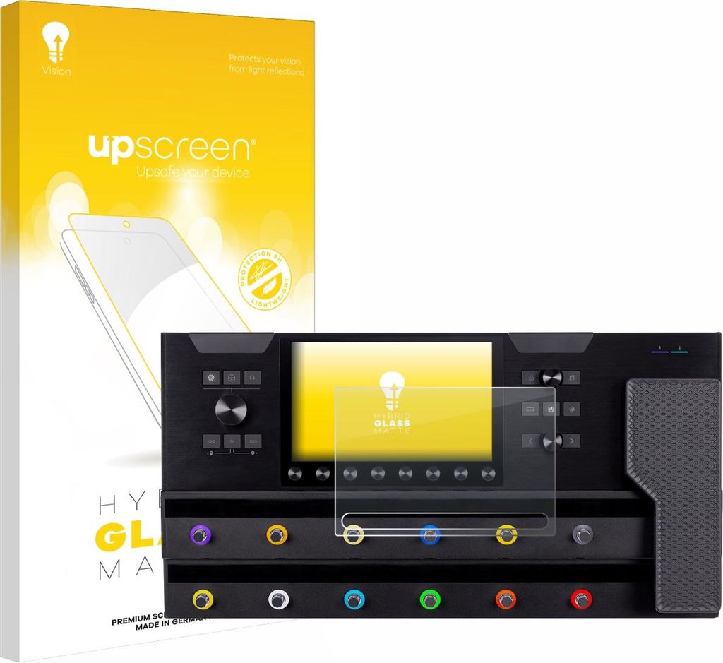 upscreen Entspiegelungs Schutzglas für Line 6 Helix Stadium XL Schutzfolie Panzer Folie Glas Display Schutz matt