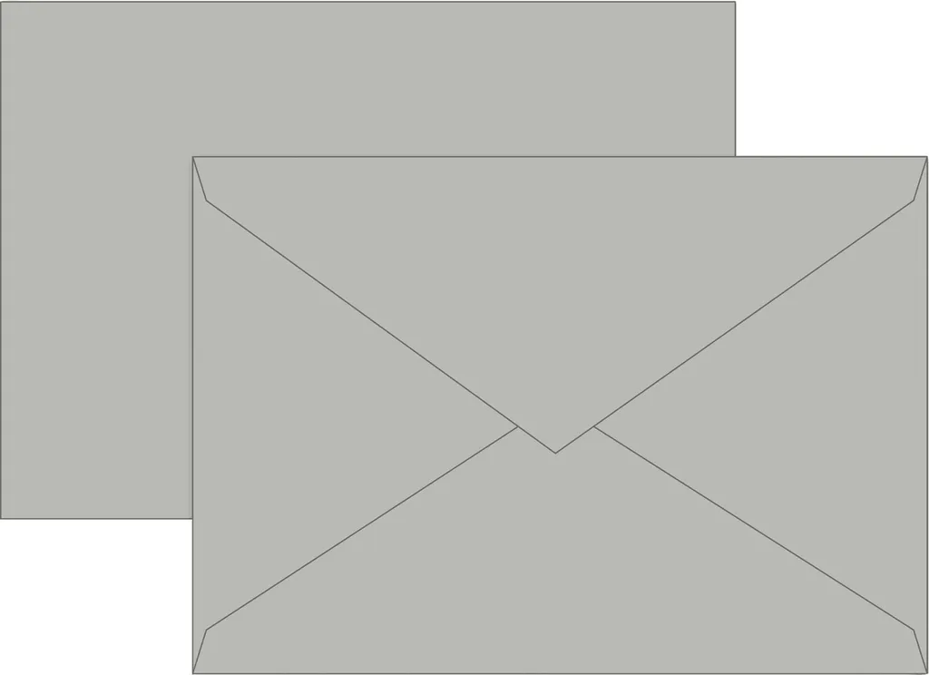 Pochette Enveloppe C5 Grise BRUNNEN 105125480 Idéal Envois Administratifs