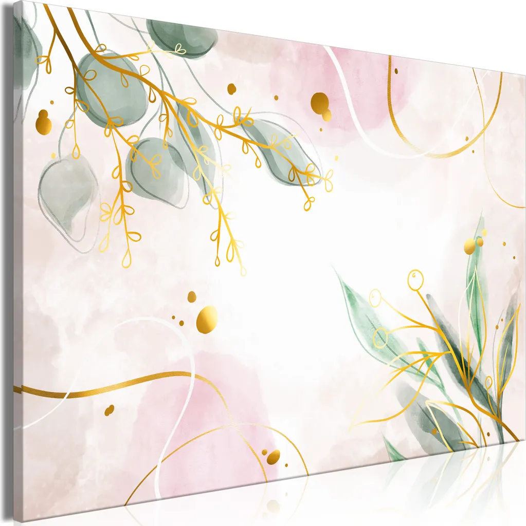 Quadro Moderno Foglie 90x60 Flash of Nature | Arredamento TNT Premium