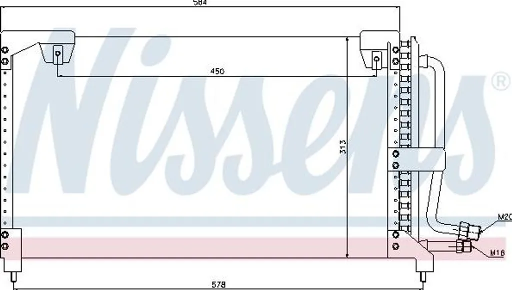 Résoudre les Fuites de Clim : Condenseur Nissens 94710 Mazda MX-3