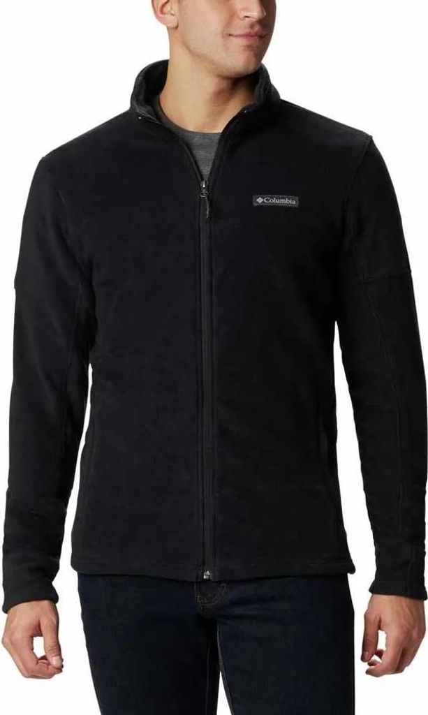 Columbia Basin Trail Iii Fleece Mit Durchgehendem Reißverschluss Schwarz M Herren Schwarz M