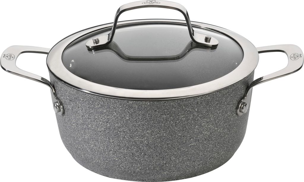 BALLARINI 75002-829-0, 4,7 l, Rund, Grau, Aluminium, Titan, Produktbild 