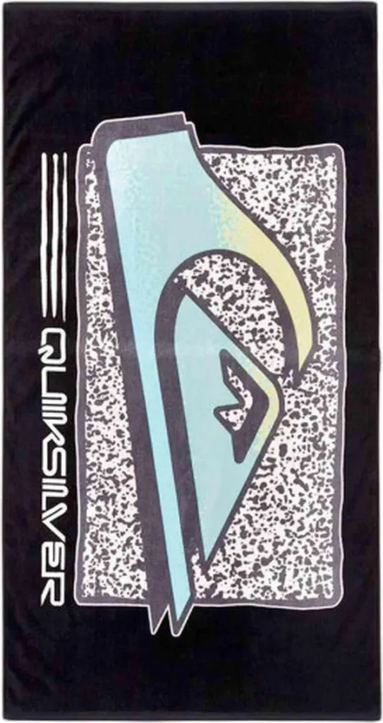 Serviette Quiksilver AQYAA03416-BLK Verte en Coton Doux Taille Unique
