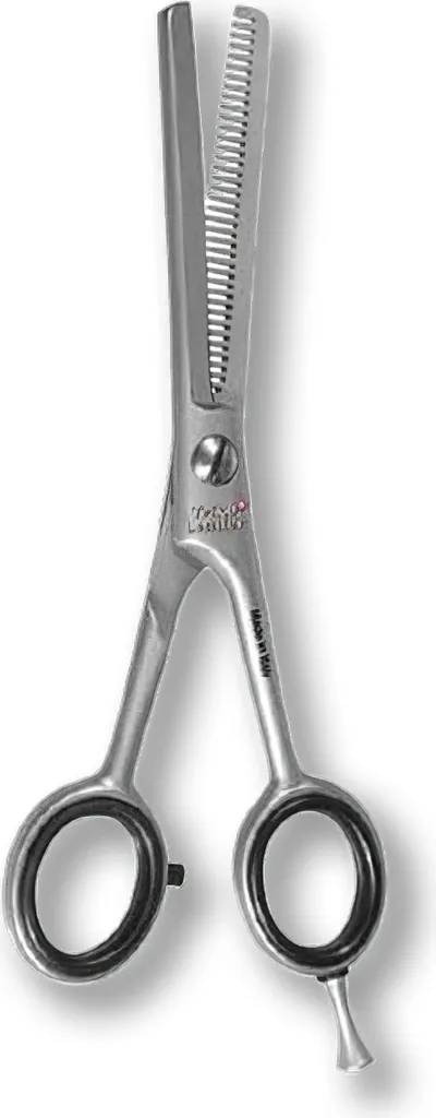 Ciseaux coiffure Triko Leader Queen Line 5.5 satiné pour coupe de précision