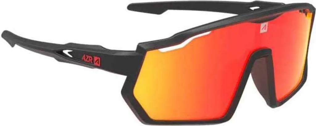 Azr Pro Race Jr Rx Lunettes Sport Orange Miroir Rouge Hydrophobe Cat3