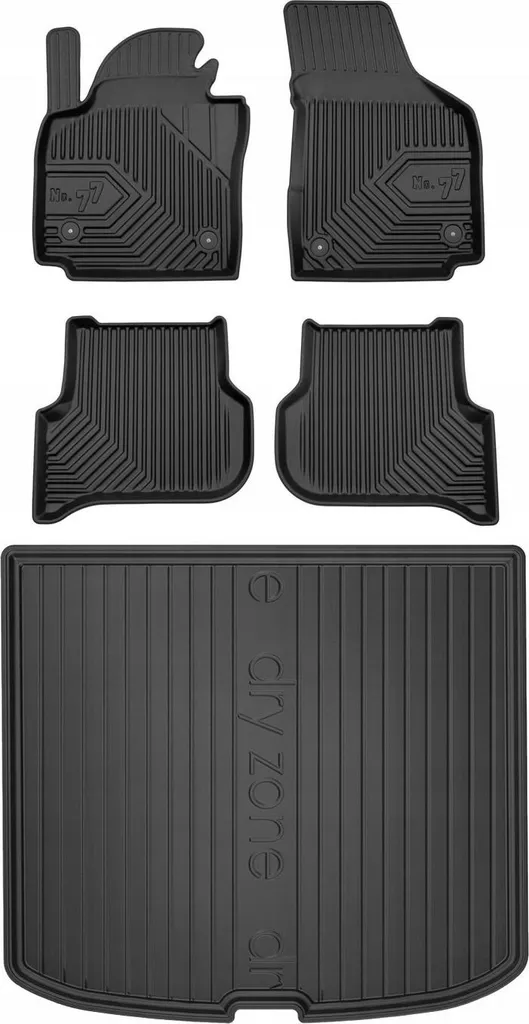 SET 77 Tappetini e tappetini SEAT Altea XL 2004-2015 g