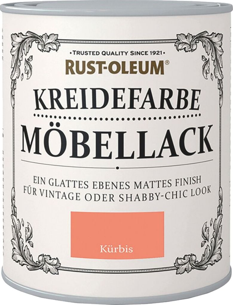 Rust-Oleum Kreidefarbe Möbellack Kürbis Produktbild 
