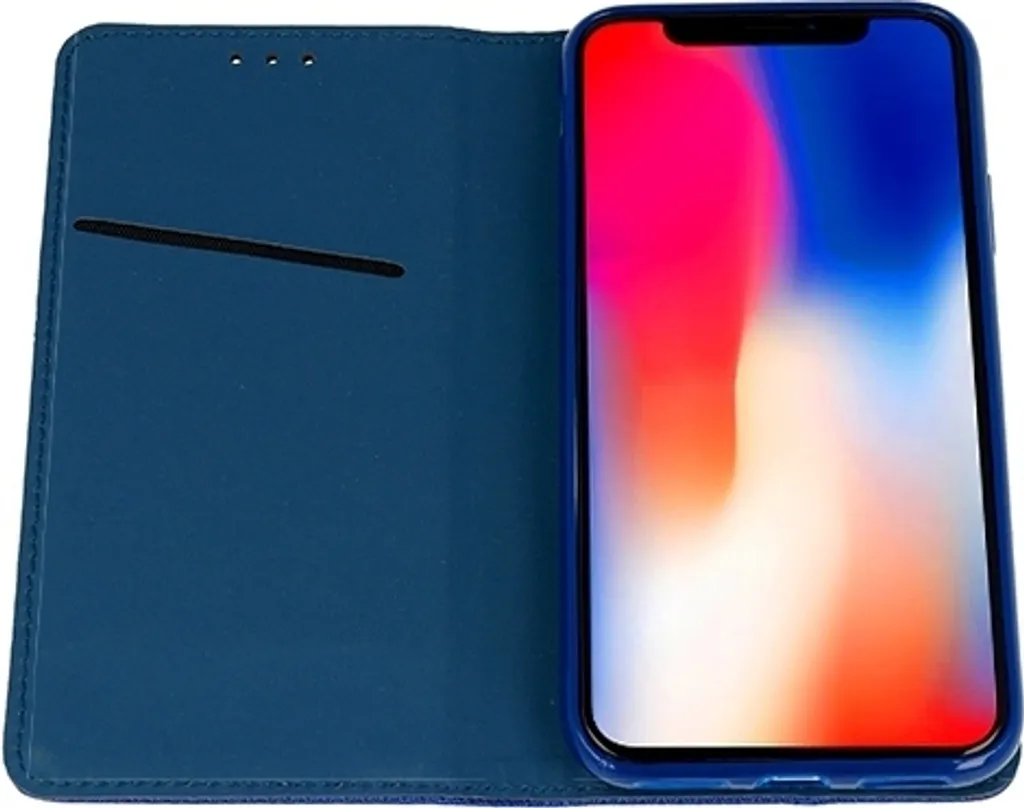Xiaomi Redmi A2 Custodia Libro Blu Navy - Protezione Smart Magnetica
