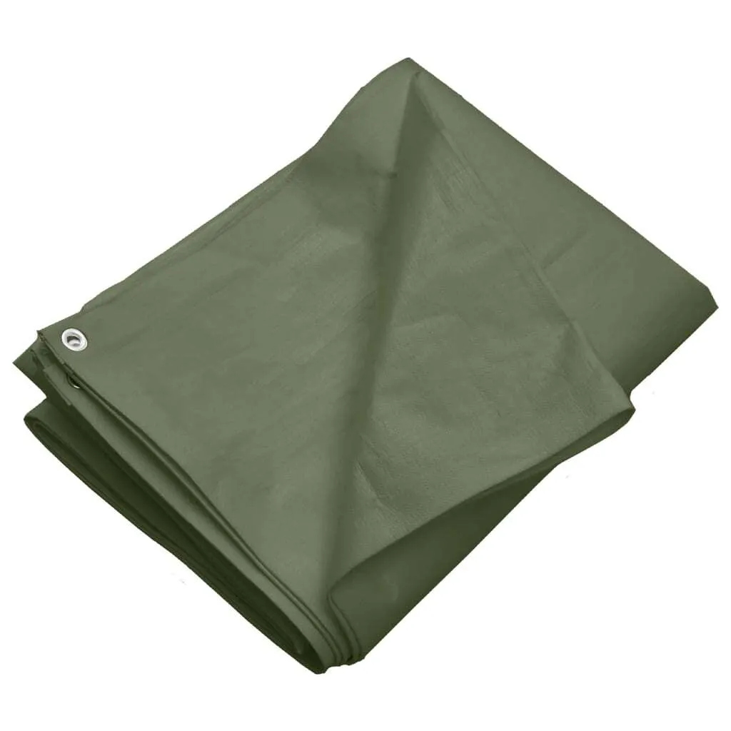 Telone HDPE 8x8 m Verde 260 g/m²: Telo Impermeabile Rinforzato