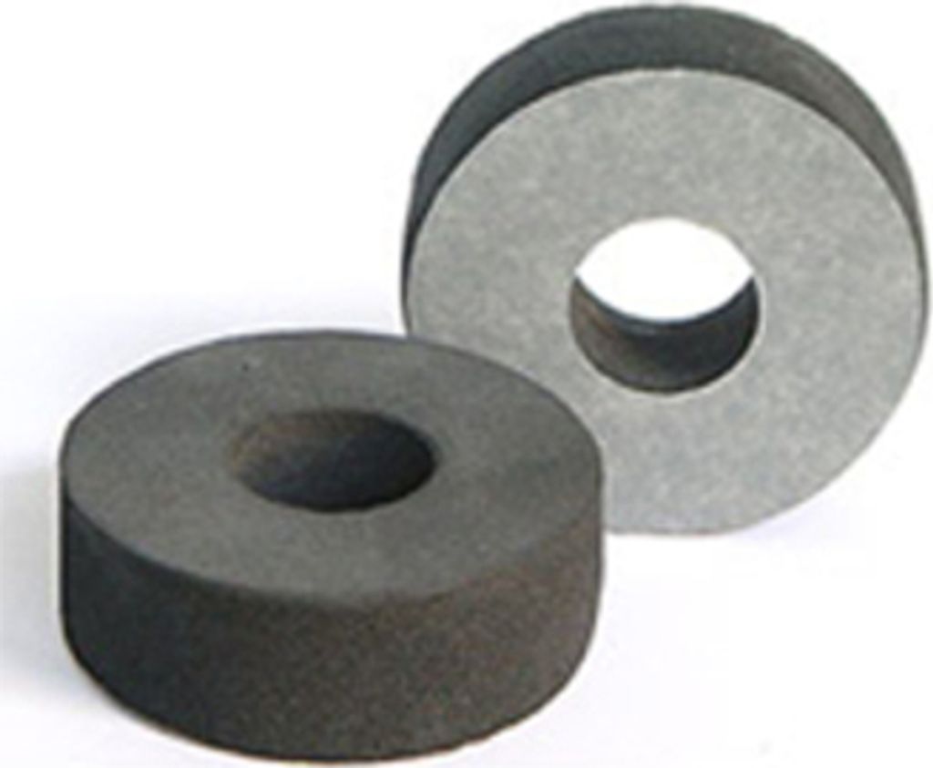 Two ring-shaped gaskets are shown against a white background.