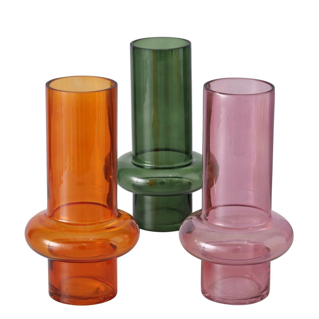 Vase Cassy, 25 cm hoch, 1 Stück, Glas