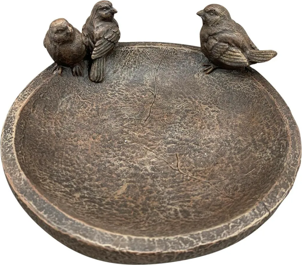 Point d'Eau pour Oiseaux du Jardin - Déco Extérieure Exner 20x20,5 cm