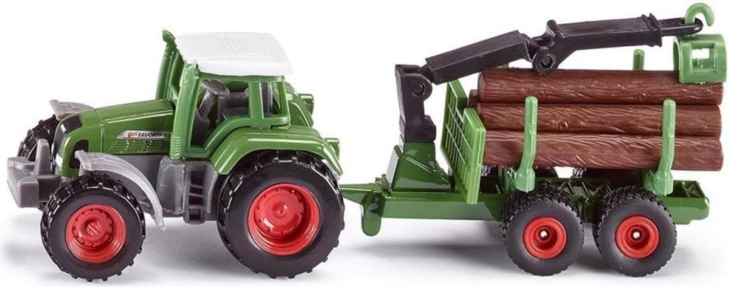 Siku Traktor mit Forstanhänger ; 1645 Produktbild 
