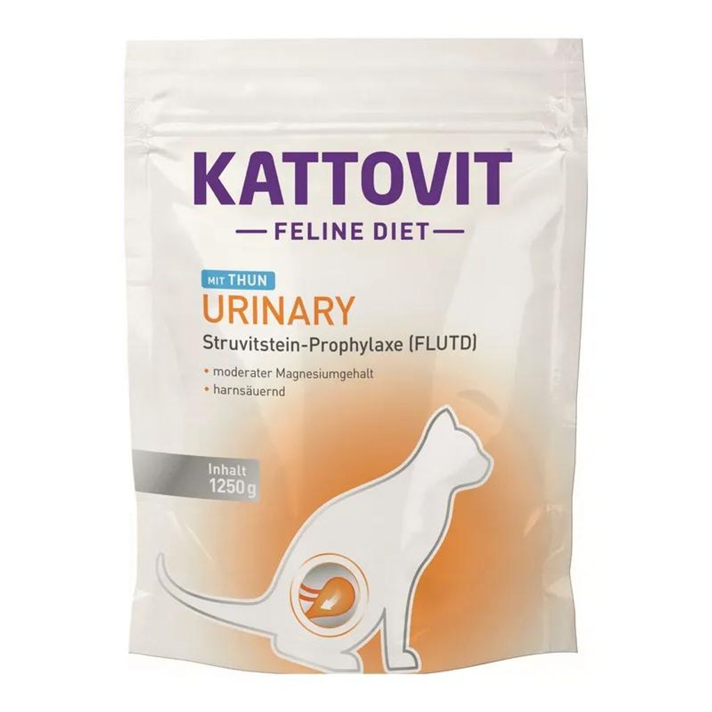 Kattovit Urinary with Tuna 1,25 kg – Diätetisches Produktbild 