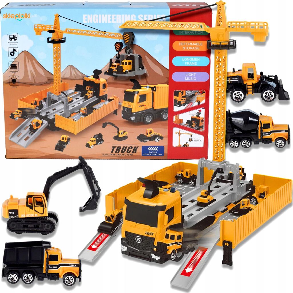Lolex | Giocattoli da cantiere Super Truck - Camion grande Immagine del prodotto 