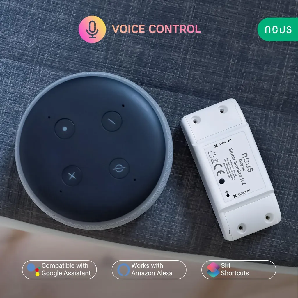 Réduisez vos Factures avec le Module de Commutation Zigbee Nous L6Z - 9