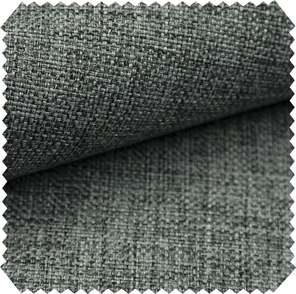 novely LEHR - Leicht Grob Gewebter Polsterstoff - Melierter Möbelstoff - Pflegeleichte Meterware 1lfm - Farbe: 08 Graphit