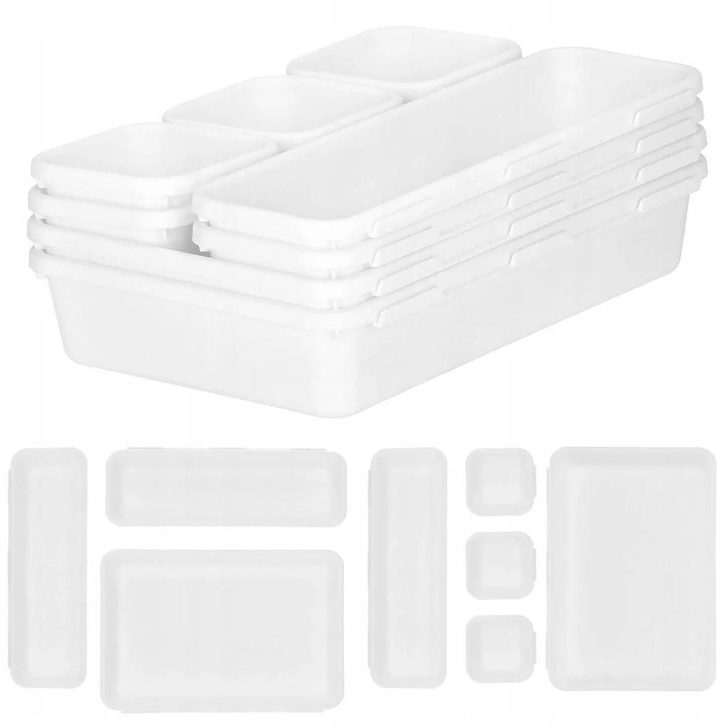 Organizer modułowy modularny do szuflady zestaw 8 sztuk Zdjęcie produktu 