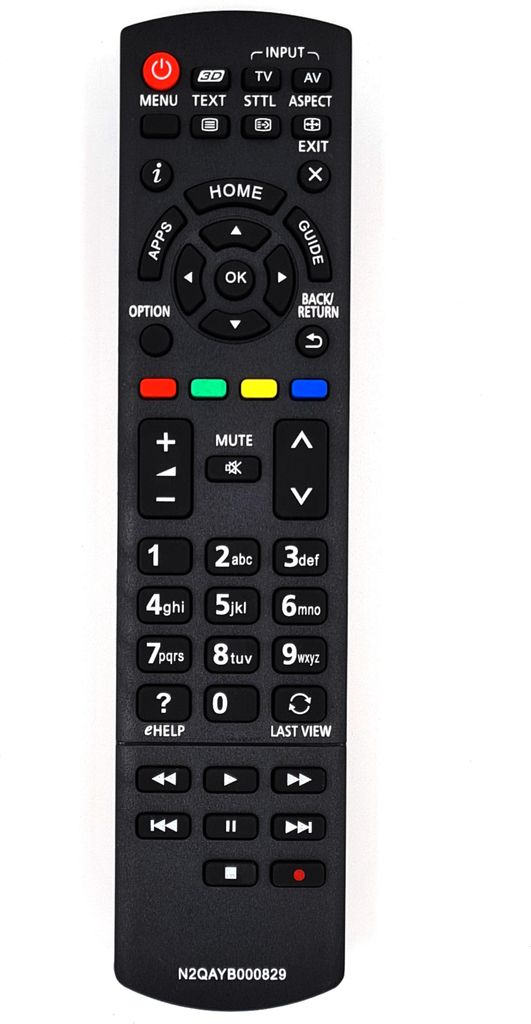 Ersatz TV Fernbedienung für Panasonic N2QAYB000829