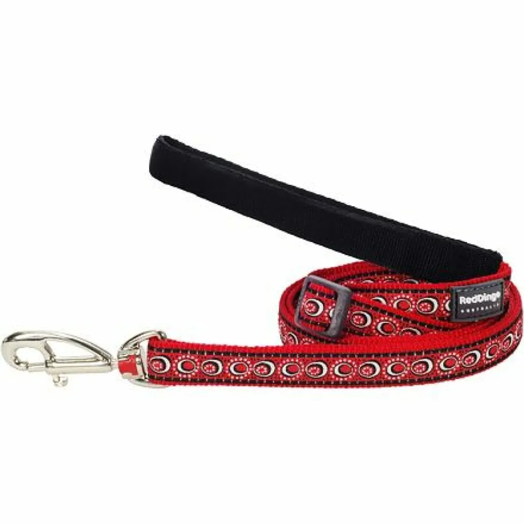 Guinzaglio Professionale RD Rosso Cosmos 25mm | Controllo e Sicurezza
