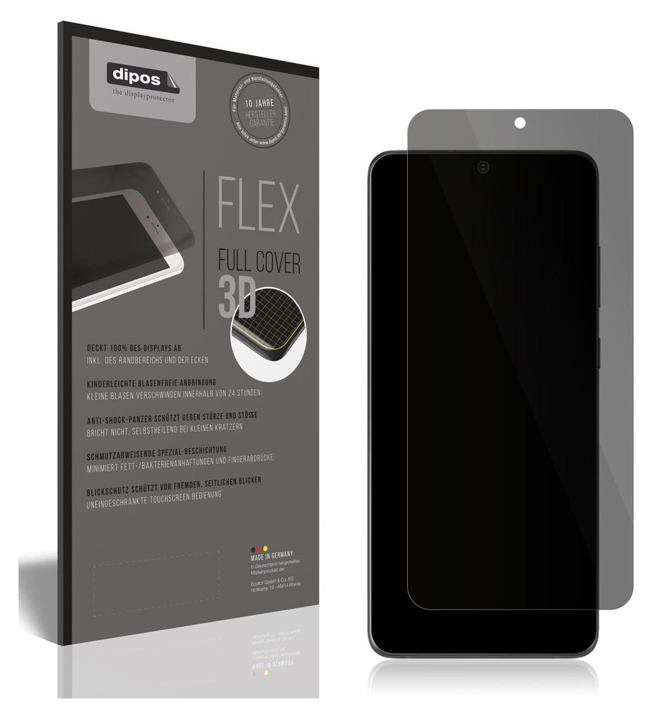 Full Cover Privacy Blickschutzfolie für Samsung Galaxy S20 Produktbild 