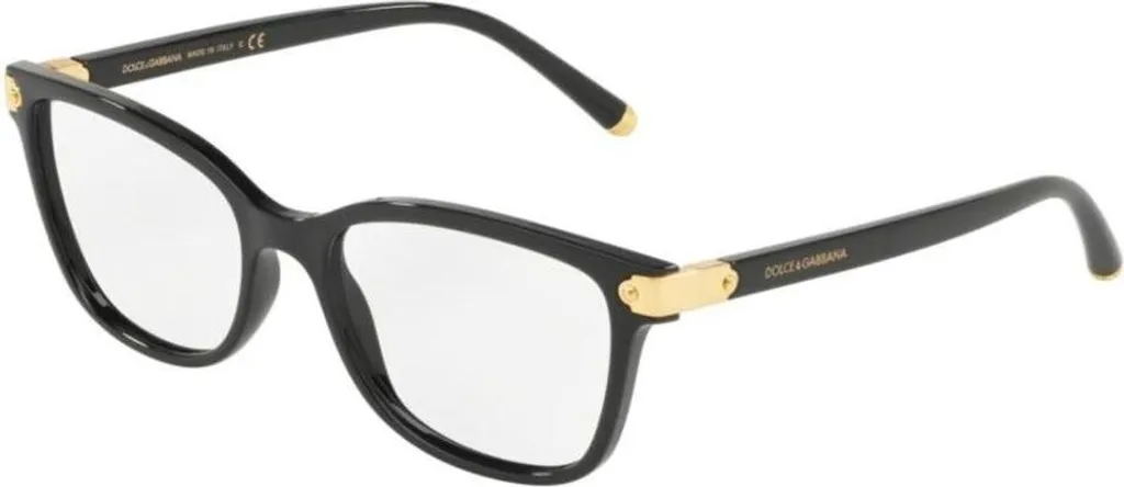 Lunettes Dolce & Gabbana DG5036 501 en Acétate Noir Taille 53 Durable