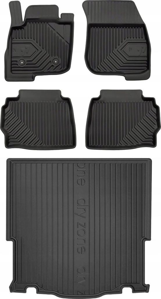 SET 77 Tappetini e tappetini Ford Mondeo Mk5 Station wagon Immagine del prodotto 